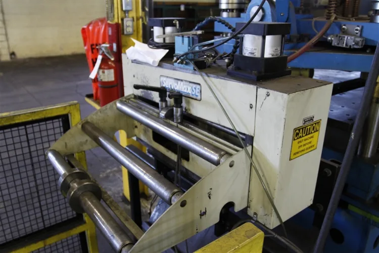 Photo #335 of NO RESERVE AUCTION - ROLLFORMING LINES/REELS, SERVO STRAIGHTENERS, CUT OFF PRESSES & MORE