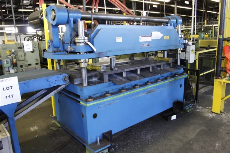 Photo #340 of NO RESERVE AUCTION - ROLLFORMING LINES/REELS, SERVO STRAIGHTENERS, CUT OFF PRESSES & MORE