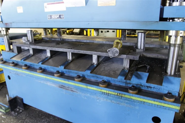 Photo #341 of NO RESERVE AUCTION - ROLLFORMING LINES/REELS, SERVO STRAIGHTENERS, CUT OFF PRESSES & MORE