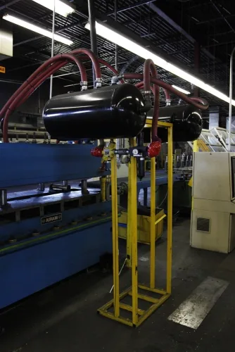 Photo #346 of NO RESERVE AUCTION - ROLLFORMING LINES/REELS, SERVO STRAIGHTENERS, CUT OFF PRESSES & MORE