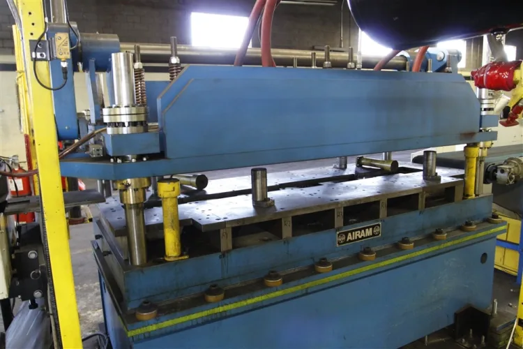 Photo #347 of NO RESERVE AUCTION - ROLLFORMING LINES/REELS, SERVO STRAIGHTENERS, CUT OFF PRESSES & MORE