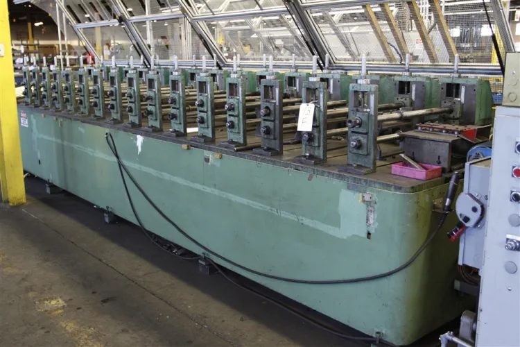 Photo #348 of NO RESERVE AUCTION - ROLLFORMING LINES/REELS, SERVO STRAIGHTENERS, CUT OFF PRESSES & MORE