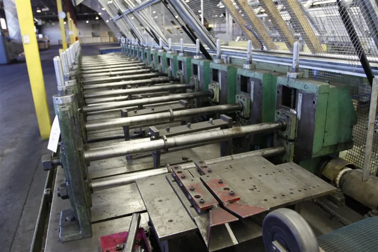 Photo #349 of NO RESERVE AUCTION - ROLLFORMING LINES/REELS, SERVO STRAIGHTENERS, CUT OFF PRESSES & MORE