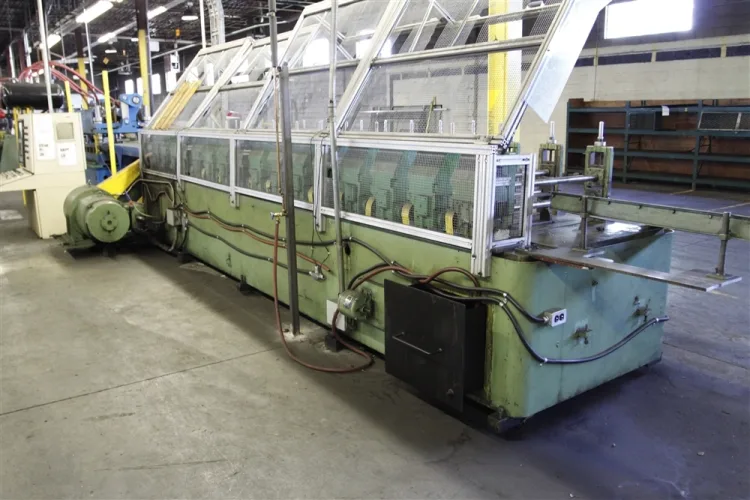 Photo #351 of NO RESERVE AUCTION - ROLLFORMING LINES/REELS, SERVO STRAIGHTENERS, CUT OFF PRESSES & MORE