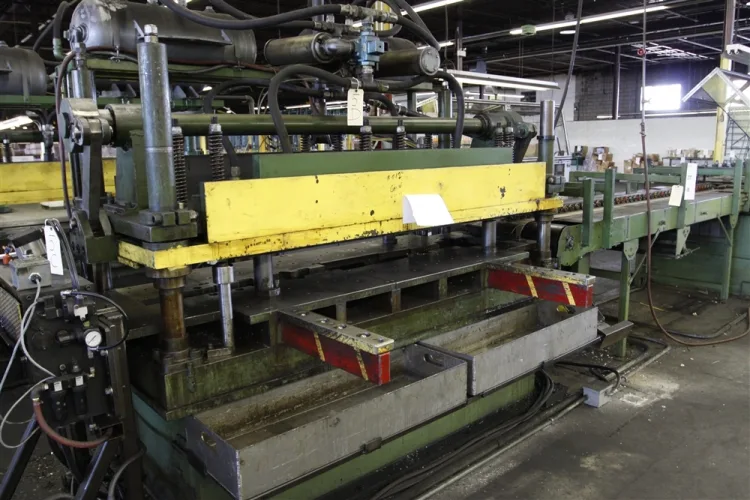 Photo #353 of NO RESERVE AUCTION - ROLLFORMING LINES/REELS, SERVO STRAIGHTENERS, CUT OFF PRESSES & MORE