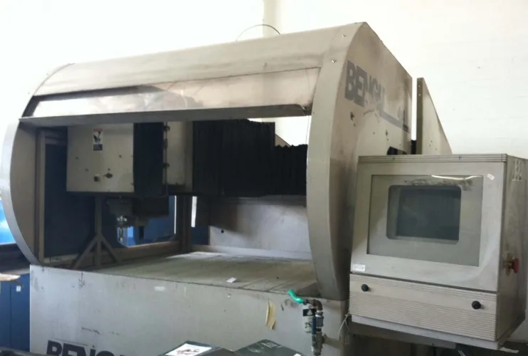 Photo #137 of LOW RESERVE EBAY AUCTION! ATRUMP CNC MILL, WELLS HORIZONTAL BANDSAW, INGERSOLL RAND AIR COMPRESSOR, HARRISON ENGINE LATHE, WILDER SLITTING MACHINE & MORE!