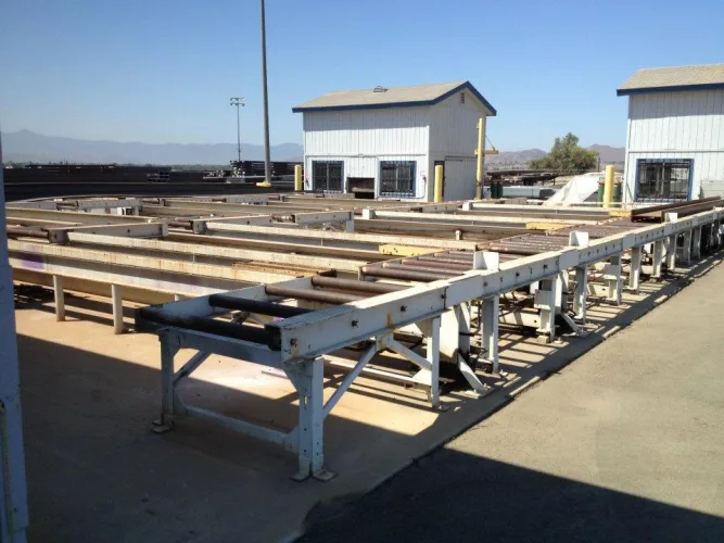 Photo #6 of NO RESERVE AUCTION! PEDDINGHAUS 3-SPINDLE CNC BEAM DRILL LINE, CONVEYORS, COPING LINES & AIR COMPRESSORS
