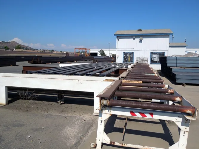 Photo #8 of NO RESERVE AUCTION! PEDDINGHAUS 3-SPINDLE CNC BEAM DRILL LINE, CONVEYORS, COPING LINES & AIR COMPRESSORS