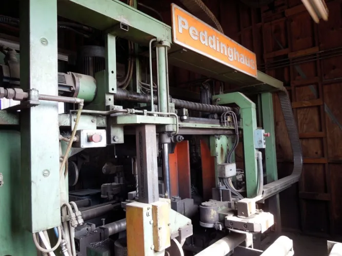 Photo #12 of NO RESERVE AUCTION! PEDDINGHAUS 3-SPINDLE CNC BEAM DRILL LINE, CONVEYORS, COPING LINES & AIR COMPRESSORS