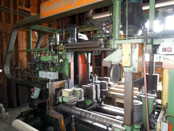 Photo #13 of NO RESERVE AUCTION! PEDDINGHAUS 3-SPINDLE CNC BEAM DRILL LINE, CONVEYORS, COPING LINES & AIR COMPRESSORS
