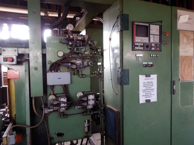 Photo #15 of NO RESERVE AUCTION! PEDDINGHAUS 3-SPINDLE CNC BEAM DRILL LINE, CONVEYORS, COPING LINES & AIR COMPRESSORS