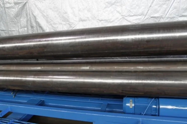 Photo #57 of NO RESERVE AUCTION! PEDDINGHAUS 3-SPINDLE CNC BEAM DRILL LINE, CONVEYORS, COPING LINES & AIR COMPRESSORS