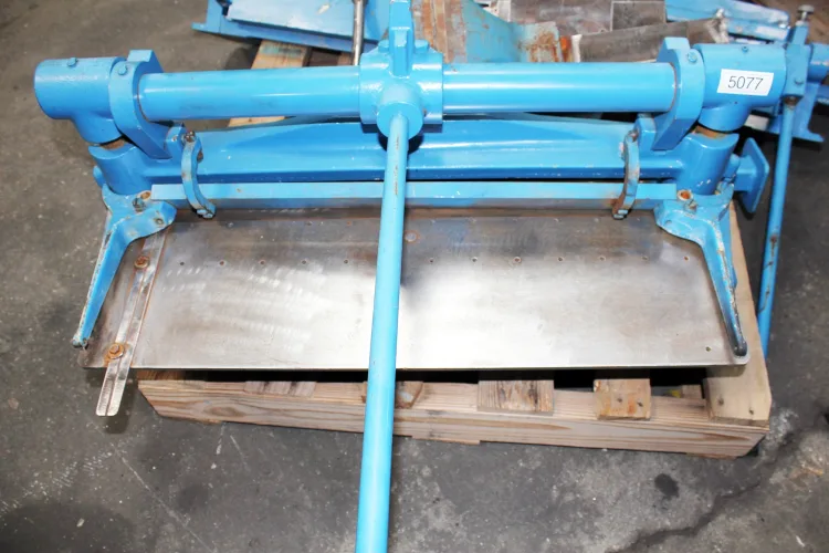 Photo #7 of LOW RESERVE EBAY AUCTION!  OIL EXTRACTOR CHIP SPINNER, DRILL SHARPENER, CORNER NOTCHER, SURFACE GRINDER, POWER FLANGER, OVENS, IRON WORKER, RAPID AIR FEEDER, LASER MARKING SYSTEM, HAND SHEAR, CENTRIFUGE, SCARFICER FLOOR PLANNER AND NOTCHING TABLE