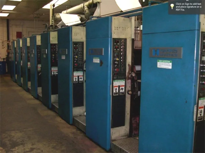 Photo #3 of BY ORDER OF UNITED STATES BANKRUPTCY COURT CASE # 12-27556-LMI: NATIONAL LITHO- LATE MODEL PRINTING AND BINDERY EQUIPMENT