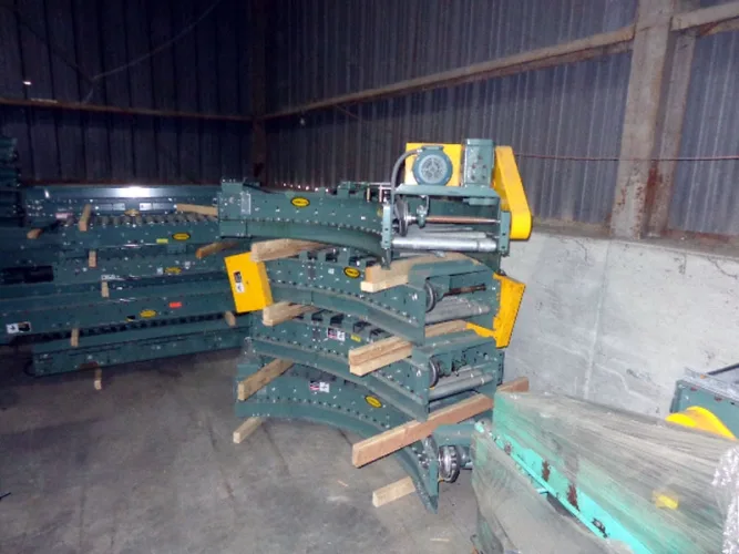 Photo #3 of APPROXIMATELY 900 FT OF NEW HYTROL POWERED, UNPOWERED, CURVED AND STRAIGHT CONVEYORS