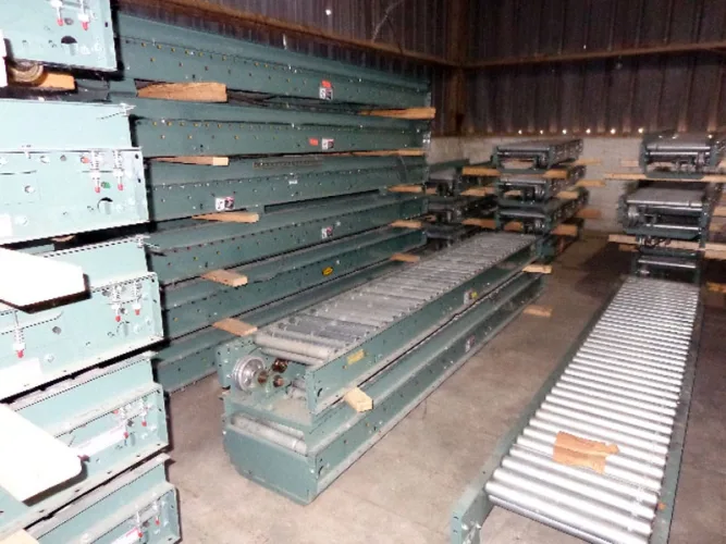 Photo #17 of APPROXIMATELY 900 FT OF NEW HYTROL POWERED, UNPOWERED, CURVED AND STRAIGHT CONVEYORS
