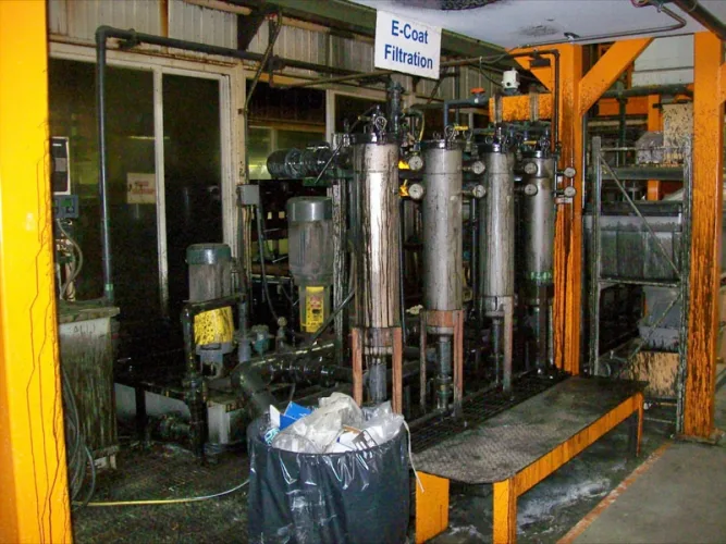 Photo #211 of MULTI MILLION DOLLAR STAMPING, E-COAT PAINT & WATER WASTE TREATMENT FACILITY - CAPARO VEHICLE COMPONENTS, INC.