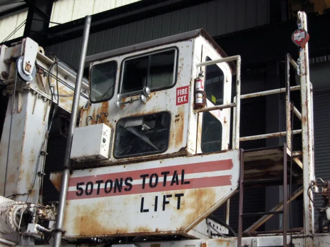 Photo #18 of 1984 100,000 LBS. ROPCO MDL: HD-1080-S STRADDLE LIFT CRANE