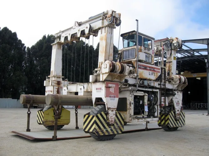 Photo #22 of 1984 100,000 LBS. ROPCO MDL: HD-1080-S STRADDLE LIFT CRANE