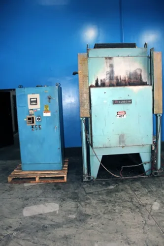 Photo #1 of LOW RESERVE EBAY AUCTION! OVENS, STORAGE CABINETS, AIR COMPRESSORS, AIR PRESS, CRIMPING MACHINE, TURRET PUNCH, HYDRAULIC PUNCH, AND MUCH MORE!
