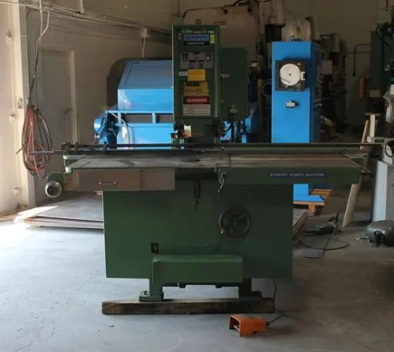 Photo #1 of LOW RESERVE EBAY SALE! GRINDERS, AIR COMPRESSORS, DRILLS, HAND BEADERS, HEAT SEALER, VERTICAL BALER, PRESS BRAKE, TURRET PUNCH AND MUCH MORE!