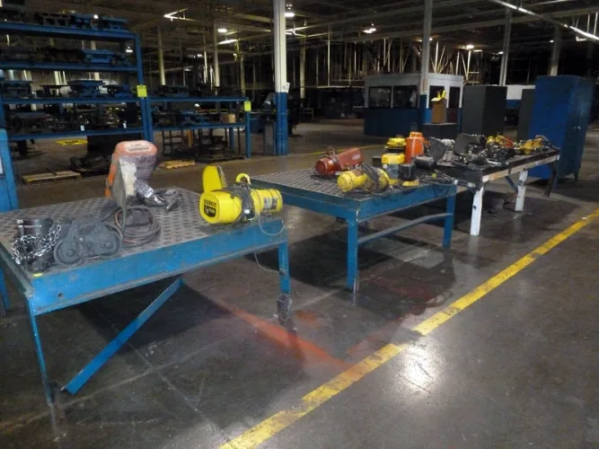 Photo #218 of FORMER ASSETS OF MURRAY LAWNMOWER: OVER 30 PRESSES, FABRICATION, GIGANTIC WIRE CUT-OFFS, MACHINE TOOLS, POWDER COAT PAINT LINE, SCRAP & MUCH MORE!