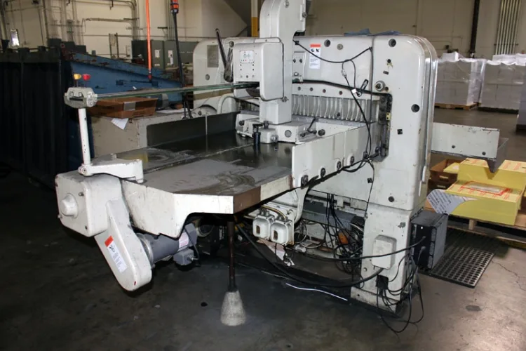 Photo #9 of SURPLUS ASSETS TO THE ONGOING OPERATIONS OF WORLD MARKETING, INC. INCLUDING DIDDE WEB PRESSES, HALM JET ENVELOPE PRESSES, SITMA POLYWRAPPER / LABELERS, POLAR GUILLOTINE, AND SUPPORT EQUIPMENT