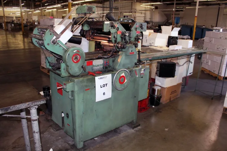 Photo #10 of SURPLUS ASSETS TO THE ONGOING OPERATIONS OF WORLD MARKETING, INC. INCLUDING DIDDE WEB PRESSES, HALM JET ENVELOPE PRESSES, SITMA POLYWRAPPER / LABELERS, POLAR GUILLOTINE, AND SUPPORT EQUIPMENT