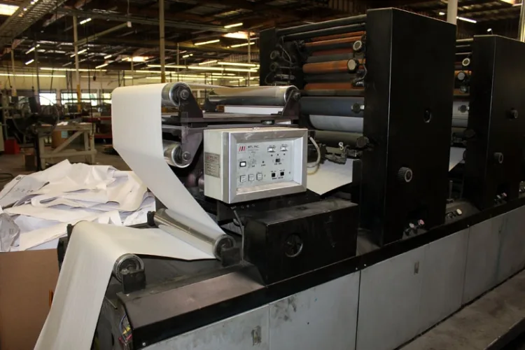 Photo #14 of SURPLUS ASSETS TO THE ONGOING OPERATIONS OF WORLD MARKETING, INC. INCLUDING DIDDE WEB PRESSES, HALM JET ENVELOPE PRESSES, SITMA POLYWRAPPER / LABELERS, POLAR GUILLOTINE, AND SUPPORT EQUIPMENT
