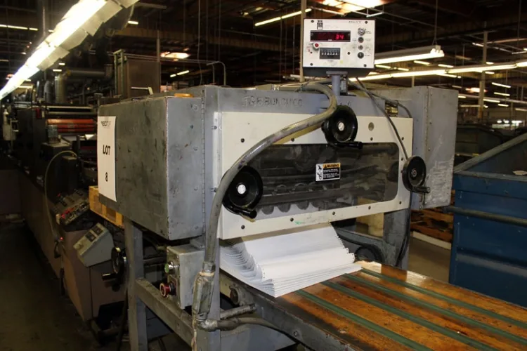 Photo #17 of SURPLUS ASSETS TO THE ONGOING OPERATIONS OF WORLD MARKETING, INC. INCLUDING DIDDE WEB PRESSES, HALM JET ENVELOPE PRESSES, SITMA POLYWRAPPER / LABELERS, POLAR GUILLOTINE, AND SUPPORT EQUIPMENT