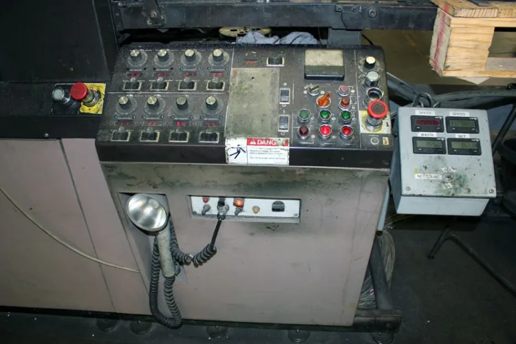 Photo #19 of SURPLUS ASSETS TO THE ONGOING OPERATIONS OF WORLD MARKETING, INC. INCLUDING DIDDE WEB PRESSES, HALM JET ENVELOPE PRESSES, SITMA POLYWRAPPER / LABELERS, POLAR GUILLOTINE, AND SUPPORT EQUIPMENT