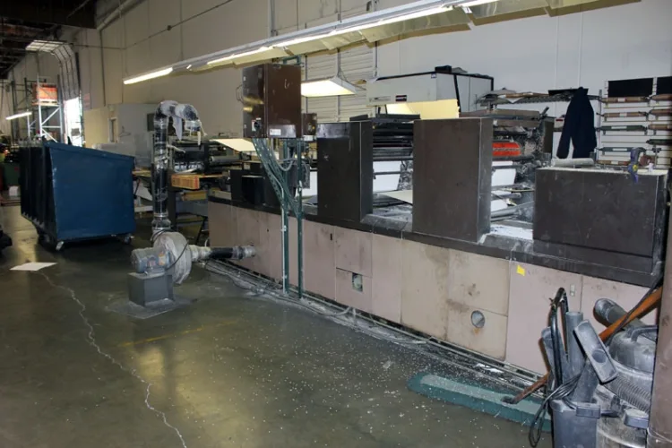 Photo #22 of SURPLUS ASSETS TO THE ONGOING OPERATIONS OF WORLD MARKETING, INC. INCLUDING DIDDE WEB PRESSES, HALM JET ENVELOPE PRESSES, SITMA POLYWRAPPER / LABELERS, POLAR GUILLOTINE, AND SUPPORT EQUIPMENT