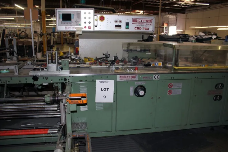 Photo #25 of SURPLUS ASSETS TO THE ONGOING OPERATIONS OF WORLD MARKETING, INC. INCLUDING DIDDE WEB PRESSES, HALM JET ENVELOPE PRESSES, SITMA POLYWRAPPER / LABELERS, POLAR GUILLOTINE, AND SUPPORT EQUIPMENT