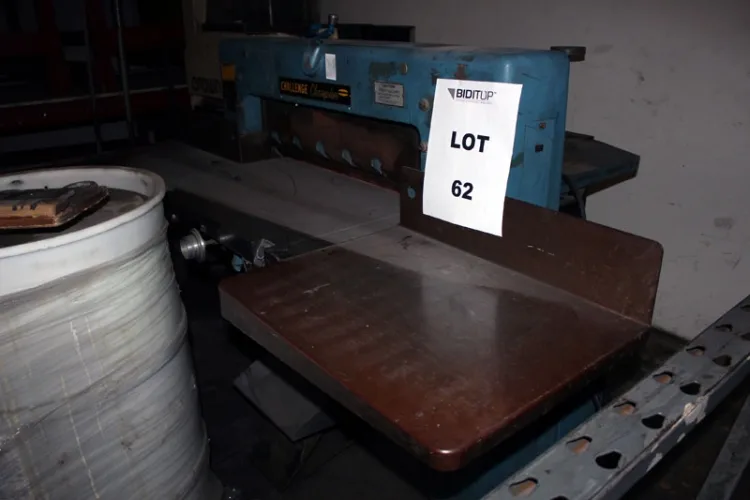 Photo #87 of SURPLUS ASSETS TO THE ONGOING OPERATIONS OF WORLD MARKETING, INC. INCLUDING DIDDE WEB PRESSES, HALM JET ENVELOPE PRESSES, SITMA POLYWRAPPER / LABELERS, POLAR GUILLOTINE, AND SUPPORT EQUIPMENT