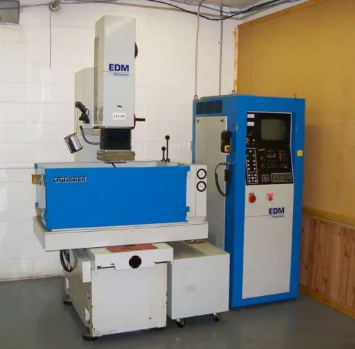 Photo #1 of NO RESERVE EBAY SALE! 75 AMPS EDM SOLUTIONS CNC EDM MACHINE (SINKER TYPE) & 618 CFM GARDNER DENVER ELECTRA ROTARY SCREW AIR COMPRESSOR