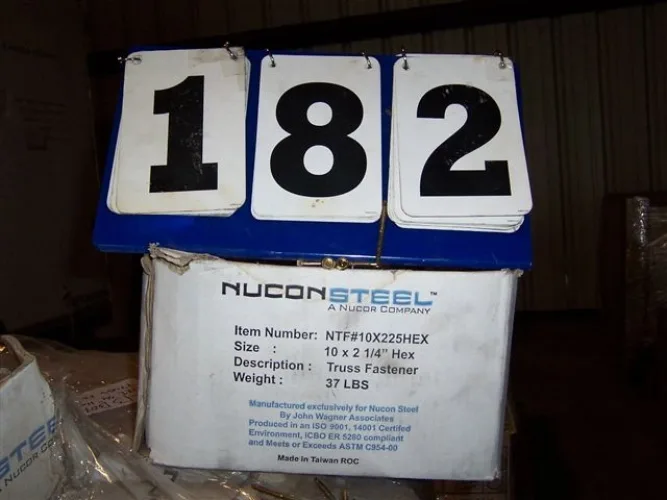 Photo #183 of SURPLUS ASSETS OF NUCON STEEL: PRESS BRAKE, ROLLFORMER, SHEAR, WELDERS, PLASMA CUTTERS, ROLLING STOCK, OFFICE FURNITURE & MUCH MORE!