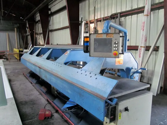 Photo #8 of FORMER ASSETS OF A METAL BUILDING MANUFACTURER, THOMSON METALS, INC.: COMPLETE ROLLFORMING LINE, JORNS CNC BENDER, SCHLEBACH PANEL LINE & MORE!