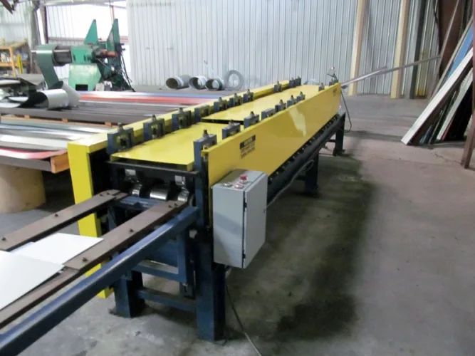 Photo #12 of FORMER ASSETS OF A METAL BUILDING MANUFACTURER, THOMSON METALS, INC.: COMPLETE ROLLFORMING LINE, JORNS CNC BENDER, SCHLEBACH PANEL LINE & MORE!