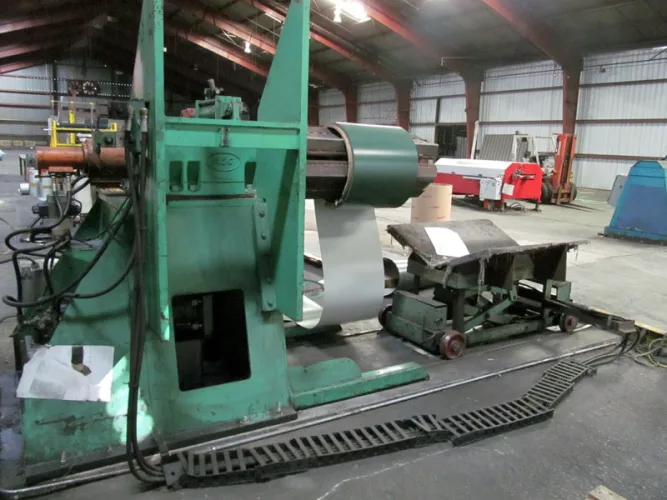 Photo #15 of FORMER ASSETS OF A METAL BUILDING MANUFACTURER, THOMSON METALS, INC.: COMPLETE ROLLFORMING LINE, JORNS CNC BENDER, SCHLEBACH PANEL LINE & MORE!