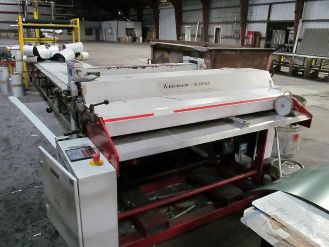Photo #22 of FORMER ASSETS OF A METAL BUILDING MANUFACTURER, THOMSON METALS, INC.: COMPLETE ROLLFORMING LINE, JORNS CNC BENDER, SCHLEBACH PANEL LINE & MORE!