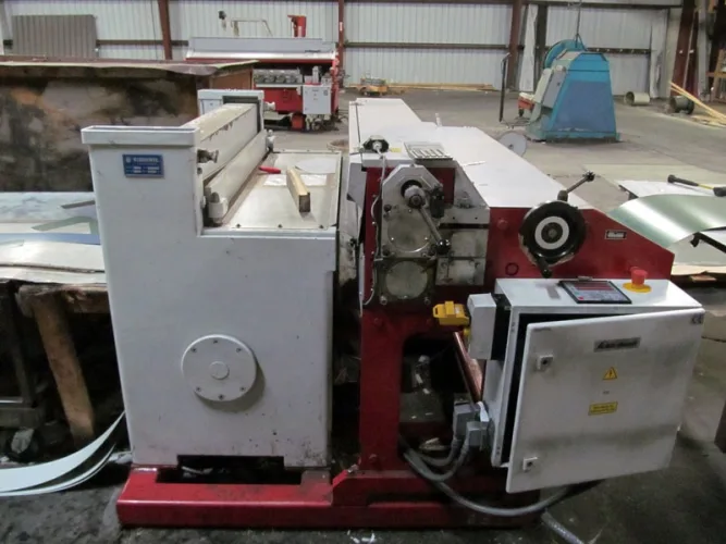 Photo #24 of FORMER ASSETS OF A METAL BUILDING MANUFACTURER, THOMSON METALS, INC.: COMPLETE ROLLFORMING LINE, JORNS CNC BENDER, SCHLEBACH PANEL LINE & MORE!