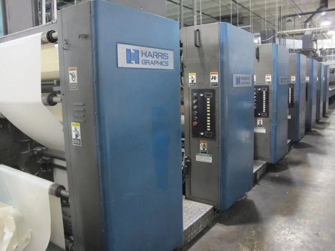 Photo #19 of COMPLETE CLOSURE OF NATIONAL LITHO, A COMMERCIAL PRINTER, INCLUDING: WEB PRINTING PRESSES, CTP SYSTEMS, COMPLETE BINDERY, PREPRESS DEPARTMENT, PACKAGING MACHINES, PLANT SUPPORT, ETC.