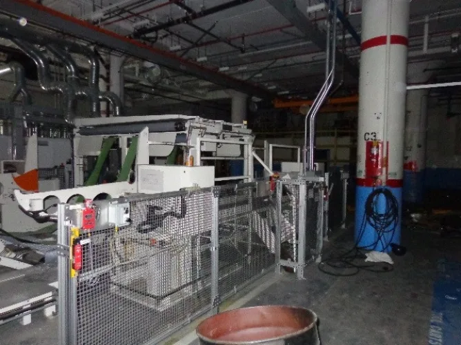 Photo #15 of TISSUE CONVERTING EQUIPMENT FORMERLY OF KIMBERLY CLARK: INCLUDING (2) INFINITY MACHINE & ENGINEERING CO. BUNDLER'S, (2) SSI 150 HP SHREDDERS & MUCH MORE!