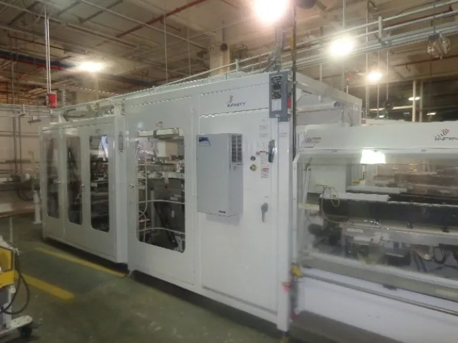 Photo #25 of TISSUE CONVERTING EQUIPMENT FORMERLY OF KIMBERLY CLARK: INCLUDING (2) INFINITY MACHINE & ENGINEERING CO. BUNDLER'S, (2) SSI 150 HP SHREDDERS & MUCH MORE!