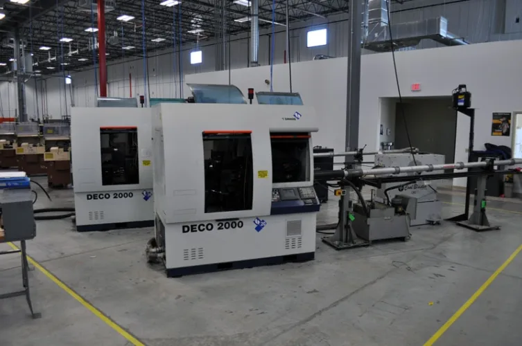 Photo #2 of SURPLUS TO THE CONTINUING OPERATIONS OF TECOMET - A PRECISION MEDICAL IMPLANT DEVICE MANUFACTURER: LATE TYPE CNC SWISS SCREW MACHINES, CNC MACHINING CENTERS, CNC GRINDING & MUCH MORE