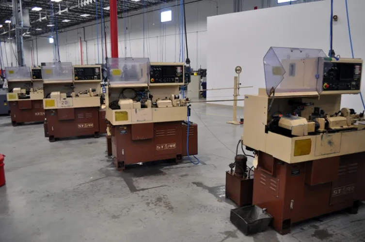 Photo #8 of SURPLUS TO THE CONTINUING OPERATIONS OF TECOMET - A PRECISION MEDICAL IMPLANT DEVICE MANUFACTURER: LATE TYPE CNC SWISS SCREW MACHINES, CNC MACHINING CENTERS, CNC GRINDING & MUCH MORE