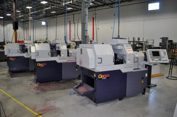 Photo #12 of SURPLUS TO THE CONTINUING OPERATIONS OF TECOMET - A PRECISION MEDICAL IMPLANT DEVICE MANUFACTURER: LATE TYPE CNC SWISS SCREW MACHINES, CNC MACHINING CENTERS, CNC GRINDING & MUCH MORE