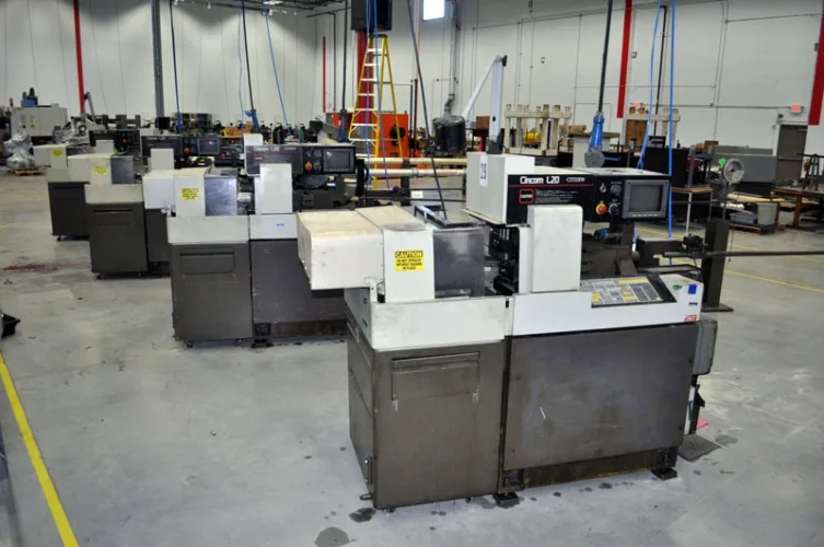 Photo #15 of SURPLUS TO THE CONTINUING OPERATIONS OF TECOMET - A PRECISION MEDICAL IMPLANT DEVICE MANUFACTURER: LATE TYPE CNC SWISS SCREW MACHINES, CNC MACHINING CENTERS, CNC GRINDING & MUCH MORE