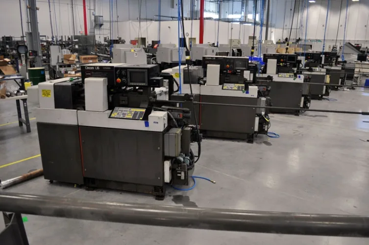 Photo #23 of SURPLUS TO THE CONTINUING OPERATIONS OF TECOMET - A PRECISION MEDICAL IMPLANT DEVICE MANUFACTURER: LATE TYPE CNC SWISS SCREW MACHINES, CNC MACHINING CENTERS, CNC GRINDING & MUCH MORE