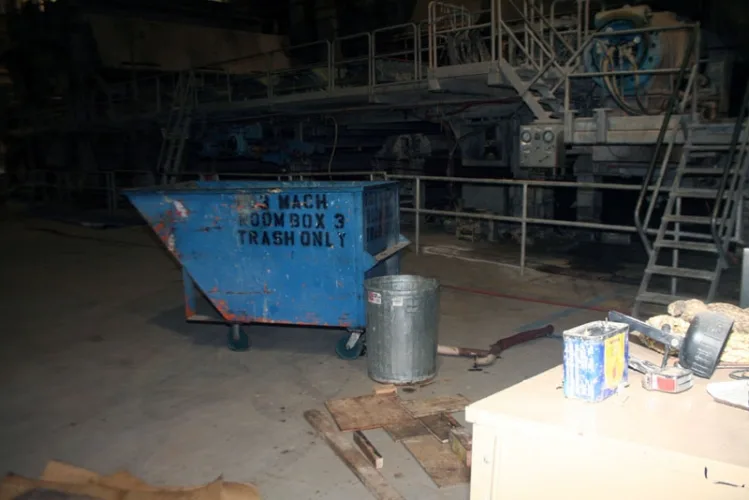Photo #78 of DAY 1 OF 2 DAY AUCTION: FORMERLY OF VERSO PAPER - SARTELL MILL, ONE MILLION SQUARE FOOT PAPER MANUFACTURING FACILITY, OVER 2500 LOTS INCLUDING:  PAPERMAKING EQUIPMENT, MACHINE SHOP & ROLL MAKING, FABRICATION, HUGE LABORATORY, OVERHEAD CRANES, PLANT